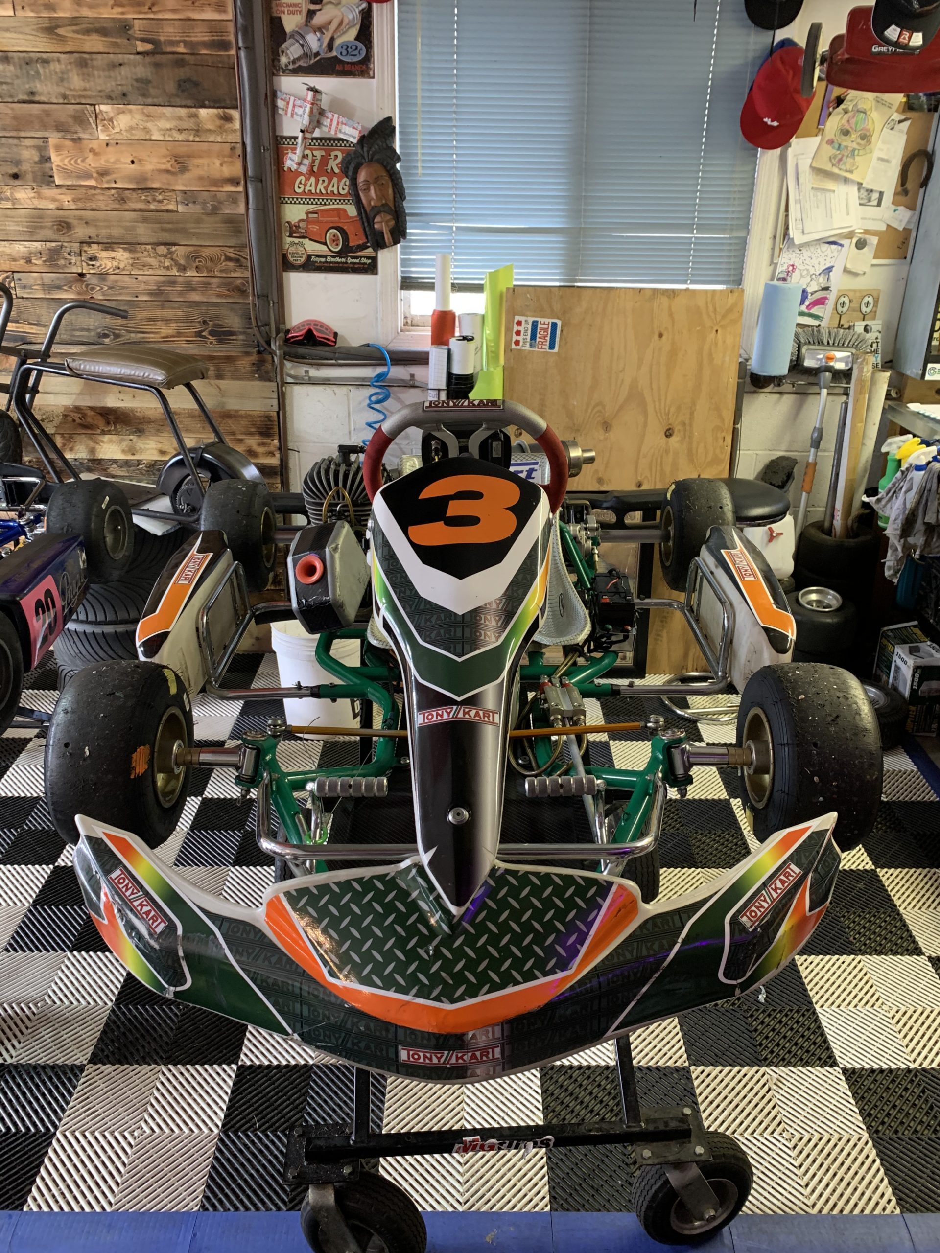 tony kart rookie