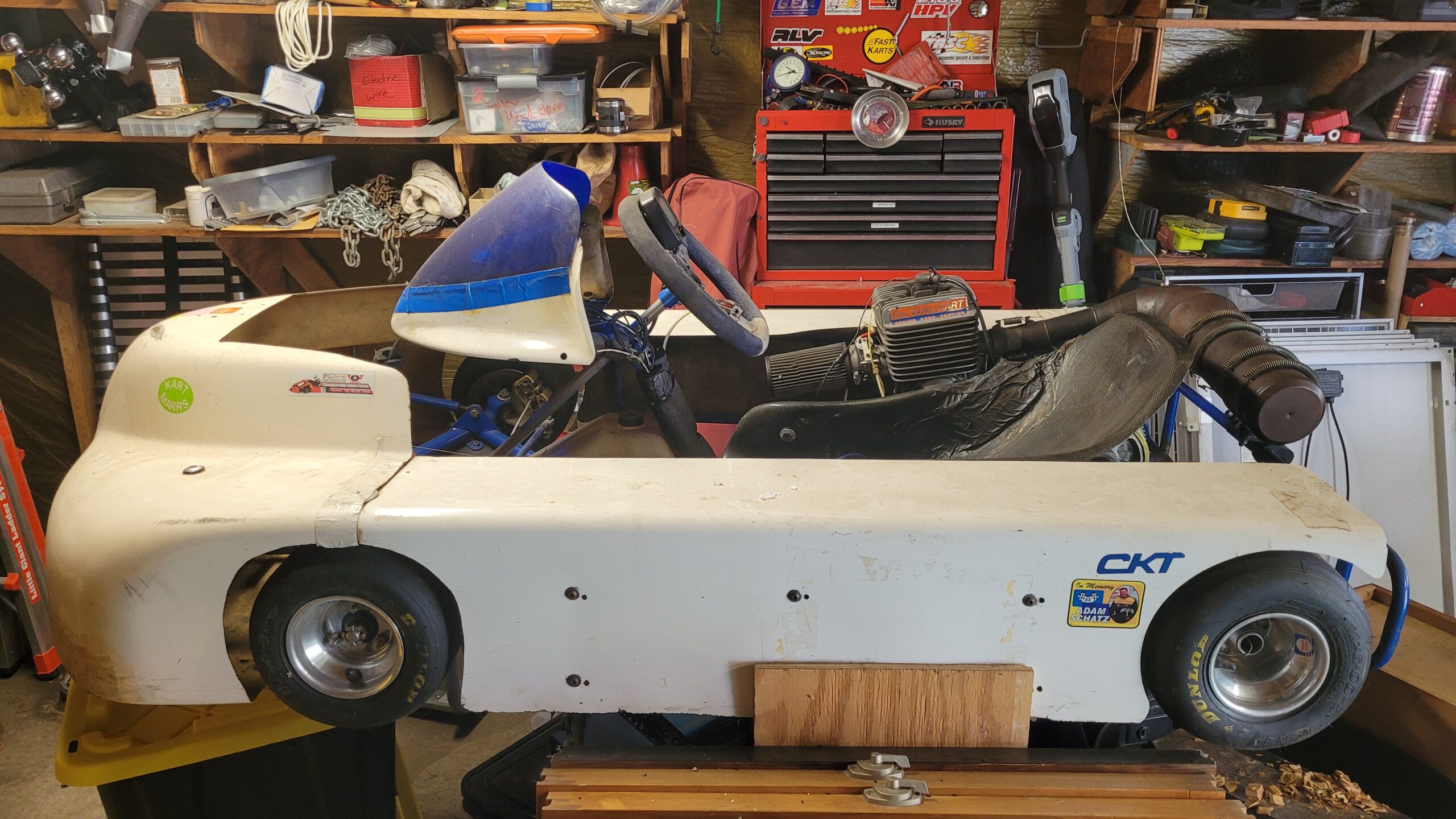 1995 CKT SlingShot Sprint Yamaha complete kart and LOTS of spares. Chicago area