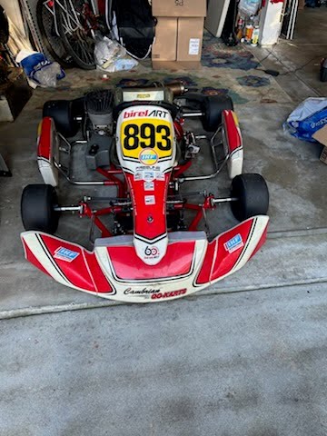 Birrel Art Racing Kart with MyChron – S.F. Bay Area