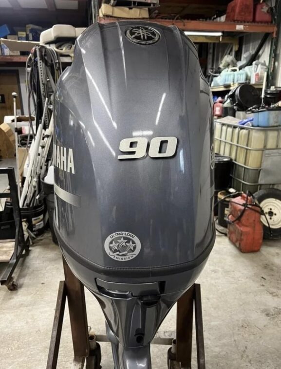 2019 Yamaha 90 HP 4-Stroke Outboard Motor Engine