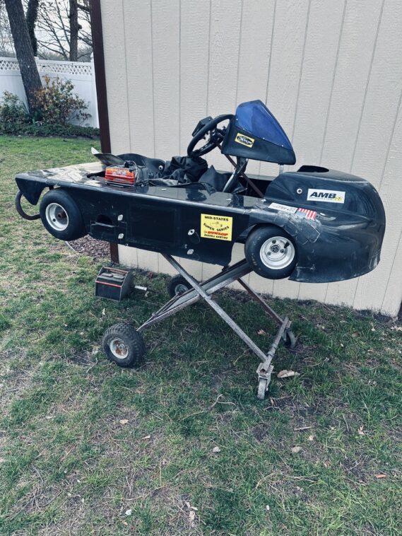 Margay enduro sprint kart with Yamaha KT100