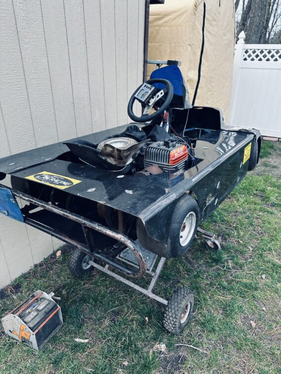 Margay enduro sprint kart with Yamaha KT100