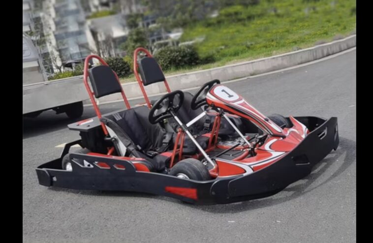 CE Certificate Adult Luxury Double Seats Go Karts 200cc 6.5HP Karting Car