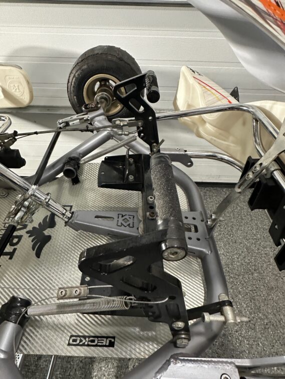 Kart Republic KR1 Chassis + mini package seat, wheels, tires, battery supply, bags, cover