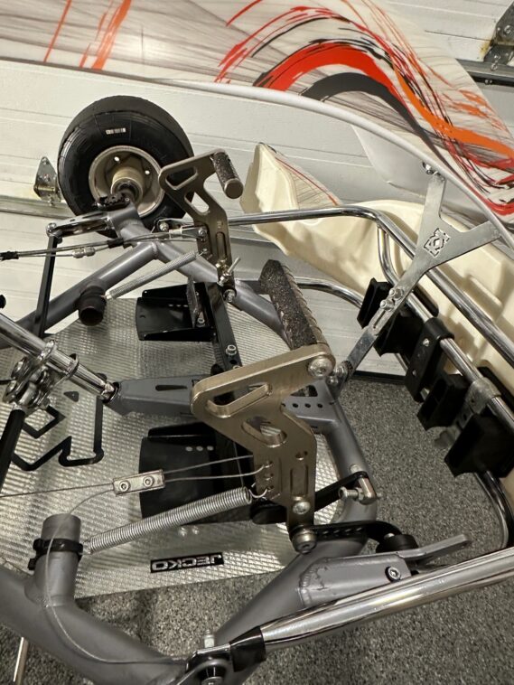 2024 KR2 Kart Republic Chassis + mini package (wheels, tires, pedal kit, seat, rotax battery supply,