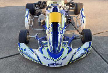 Private: 2024 Lando Norris OTK kart with a KA100 Sr motor on it, Along with metal go pro stand.