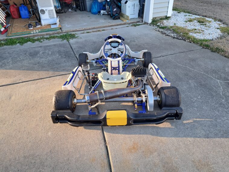 Private: 2024 Lando Norris OTK kart with a KA100 Sr motor on it, Along with metal go pro stand.